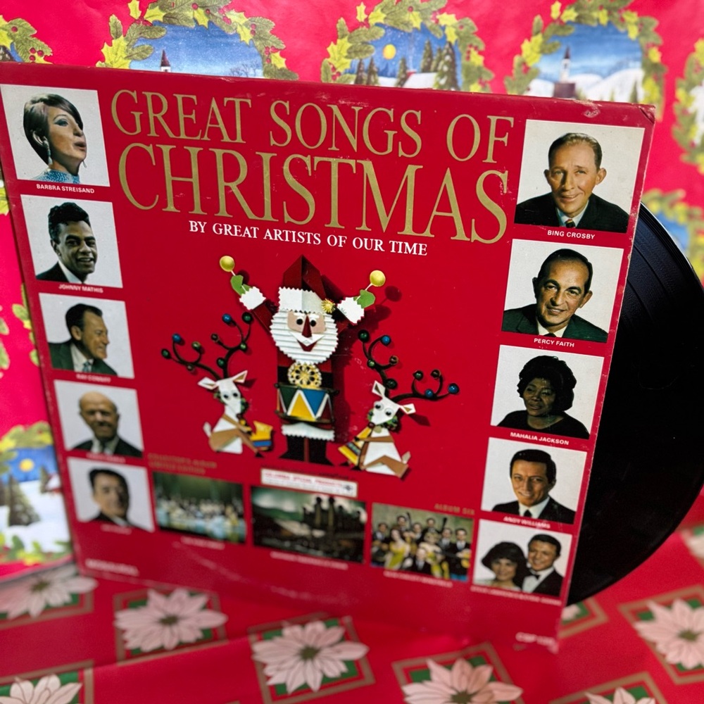 60's "Great Songs of Christmas" Vol 6 Record - 1966 - Christmas Album - Goodyear